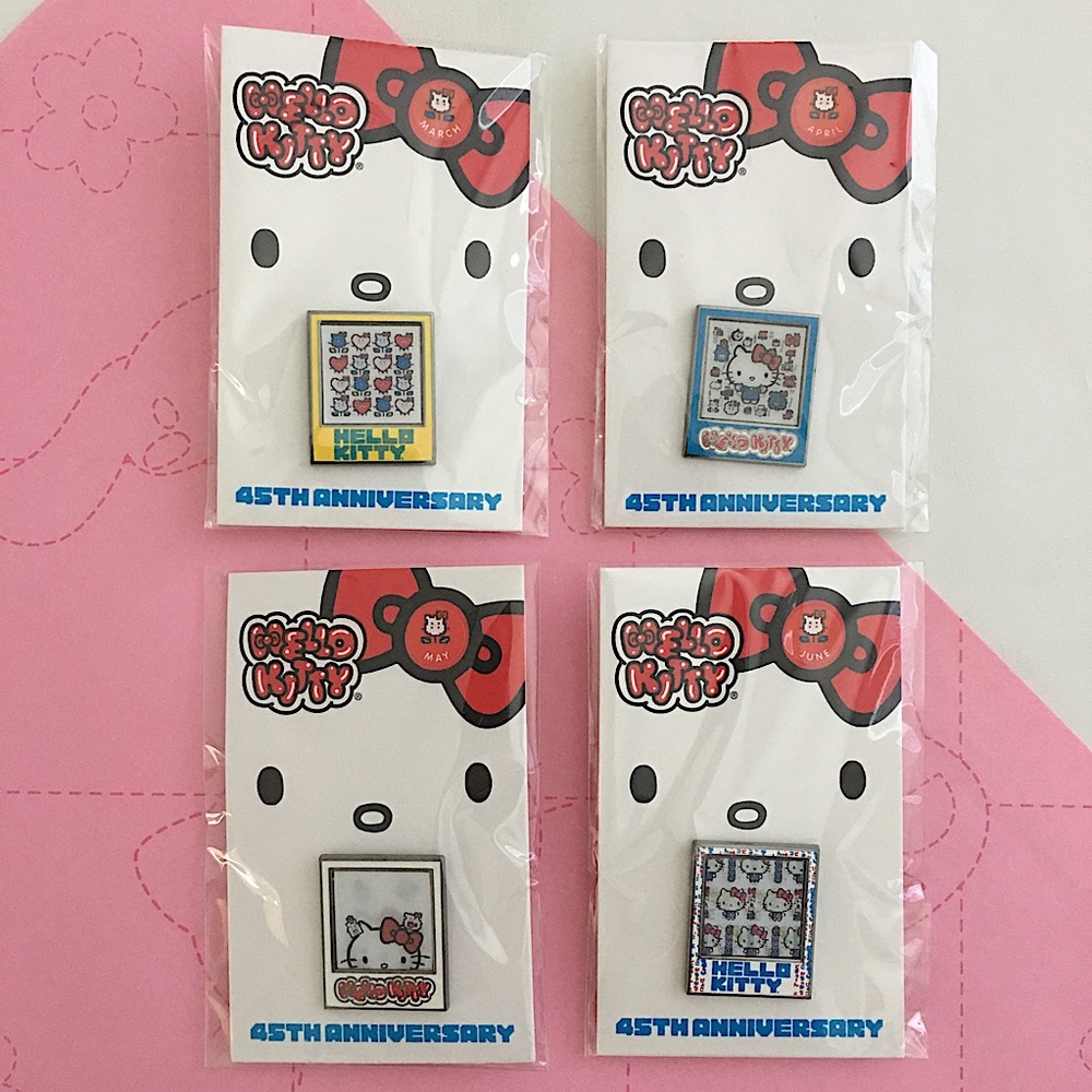 Hello Kitty Friend of the Month Collectible Pins
